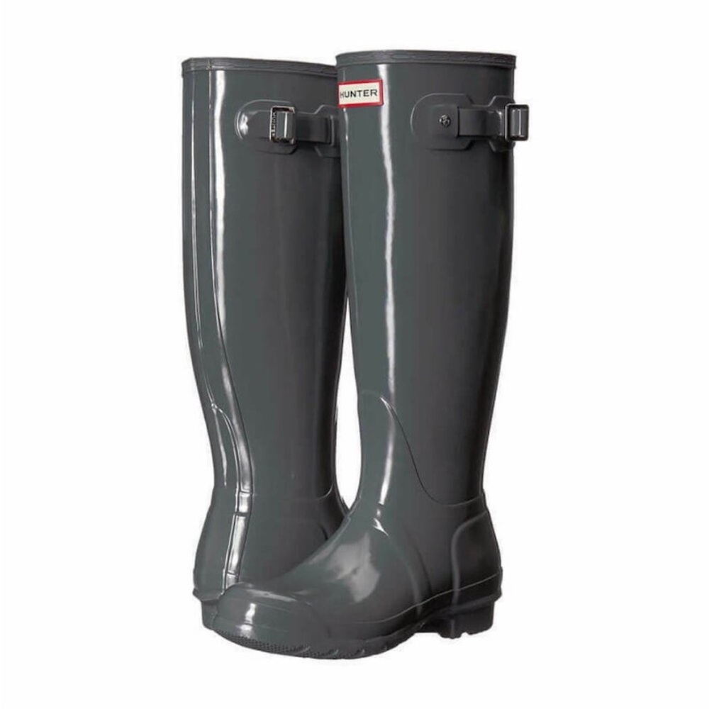 Hunter Women's Original Tall Rain Boots Slate Grey